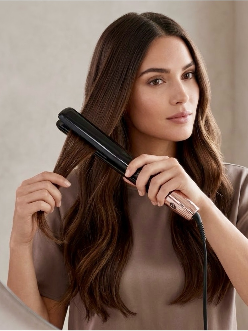 T3 SinglePass Luxe 1" straightening/styling iron